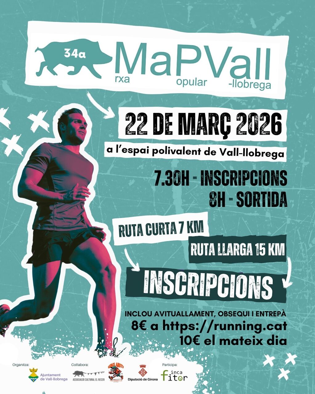 Marxa Popular de Vall-llobrega - MAPVALL 2026