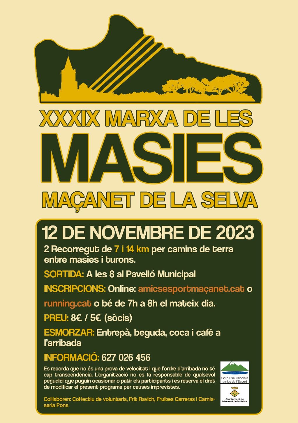 XXXIX Marxa de les Masies Maçanet de la Selva